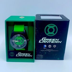 Brand New Accutime Green Lantern Dc Comics Watch!